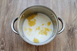 Кукурузная каша с черносливом