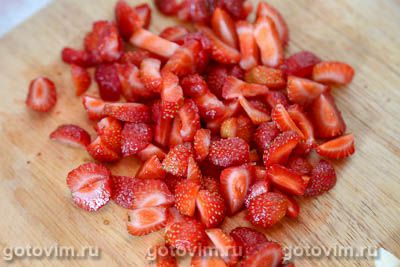 Сырники с клубникой 