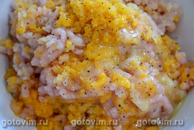Куриные котлеты с тыквой Куриные котлеты с тыквой
