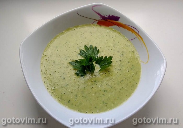 Крем-суп из брокколи с плавленым сырком Крем-суп из брокколи с плавленым сырком