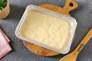 Йогуртовый кекс с черникой
