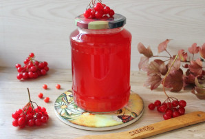 Компот из калины на зиму Компот из калины на зиму