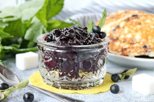 Черничный кисель Черничный кисель