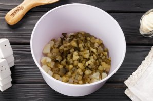 Салат "Шапочка Деда Мороза" Салат "Шапочка Деда Мороза"