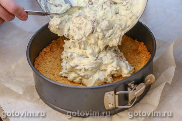 Чизкейк с лисичками Чизкейк с лисичками
