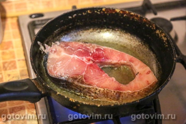 Жареный морской сом