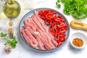 Теплый охотничий салат Теплый охотничий салат