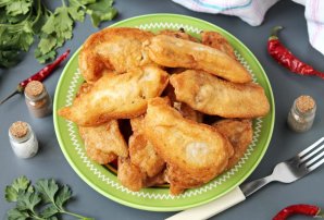 Молоки горбуши, жареные в кляре Молоки горбуши, жареные в кляре