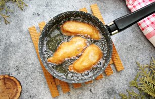 Молоки горбуши, жареные в кляре Молоки горбуши, жареные в кляре
