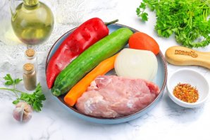 Теплый охотничий салат Теплый охотничий салат