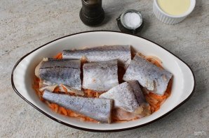 Минтай в духовке Минтай в духовке