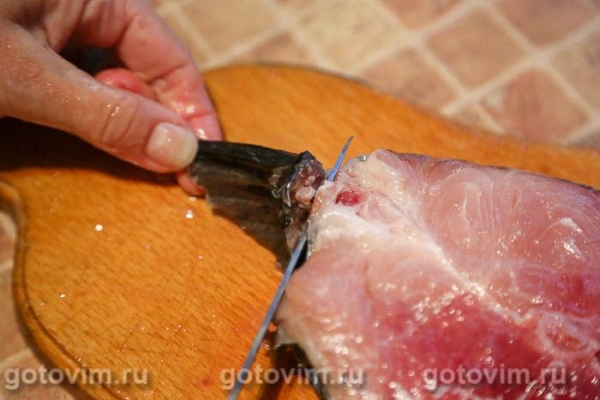 Жареный морской сом