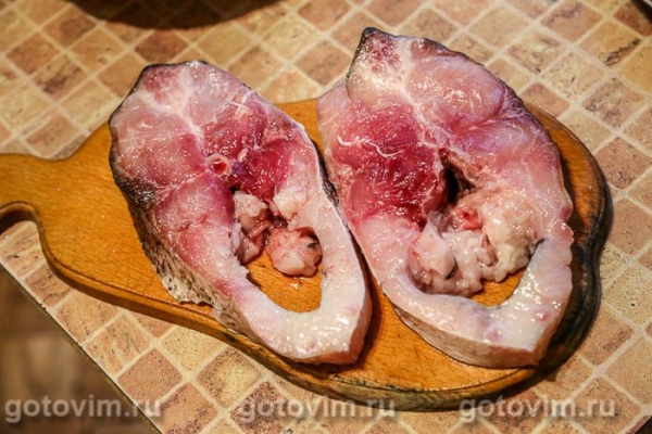 Жареный морской сом
