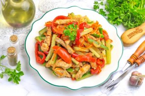 Теплый охотничий салат Теплый охотничий салат