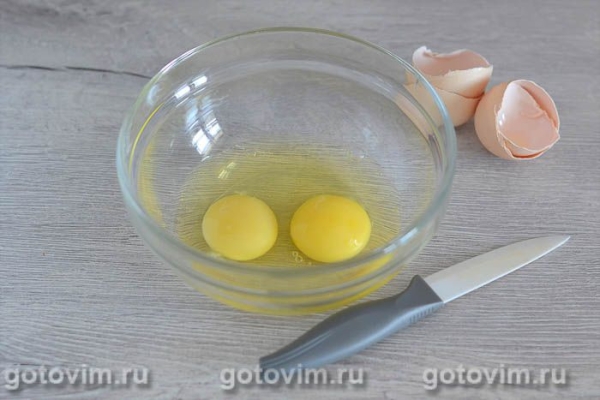 Омлет с сыром в духовке
