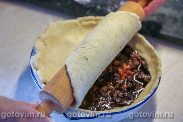 Пирог с почками и говядиной Пирог с почками и говядиной
