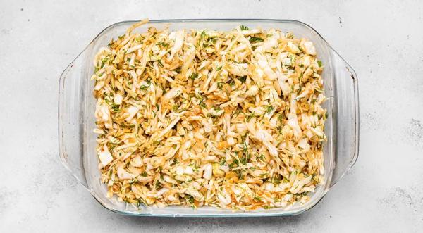 Запеканка с капустой и яйцом, пошаговый рецепт с фото на 322 ккал