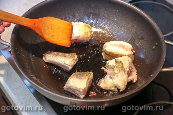 Судак с овощами и опятами Судак с овощами и опятами
