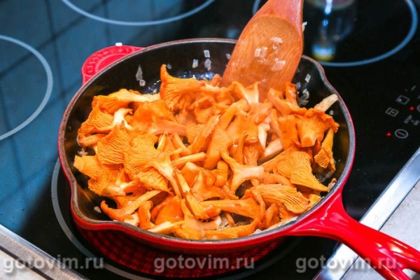 Ризотто с лисичками Ризотто с лисичками