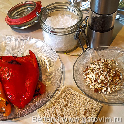 Соус Ромеско (из печеных перцев)