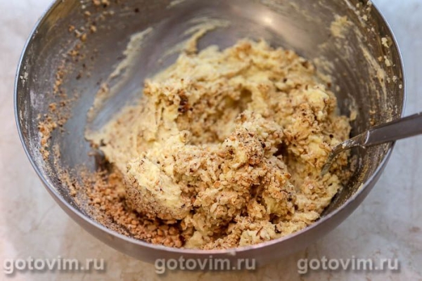 Творожный кекс с фундуком Творожный кекс с фундуком