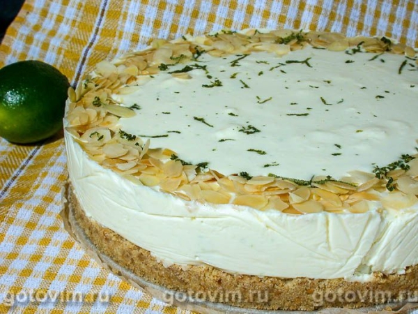 Творожный торт с лаймом Творожный торт с лаймом