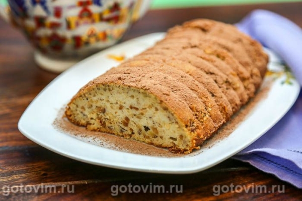 Творожный кекс с фундуком Творожный кекс с фундуком