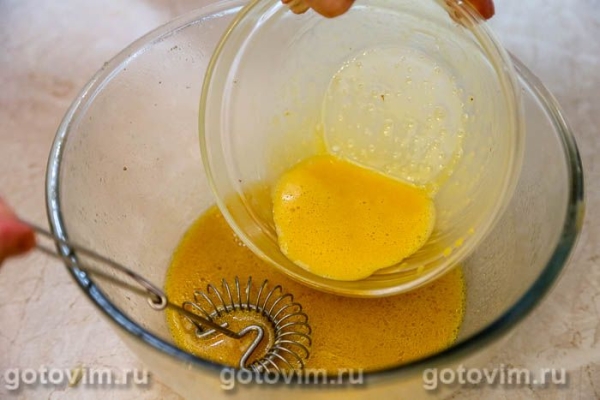 Фрикасе из кролика с соусом на желтках