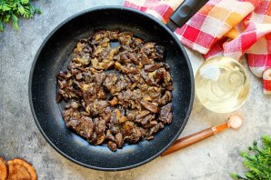 Картошка с подберезовиками