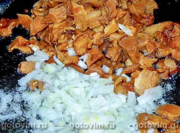 Солянка грибная на сковороде Солянка грибная на сковороде