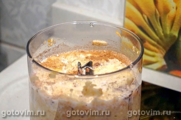 Смузи из яблок и бананов