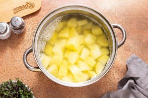 Запеканка с шампиньонами