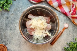Куриные голени с картофелем