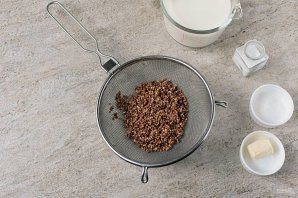 Молочный суп с гречкой Молочный суп с гречкой