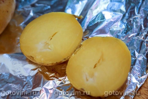 Фаршированный картофель по-мексикански Фаршированный картофель по-мексикански