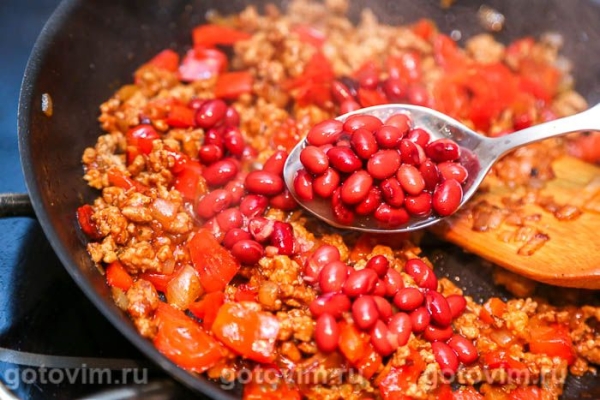 Фаршированный картофель по-мексикански Фаршированный картофель по-мексикански